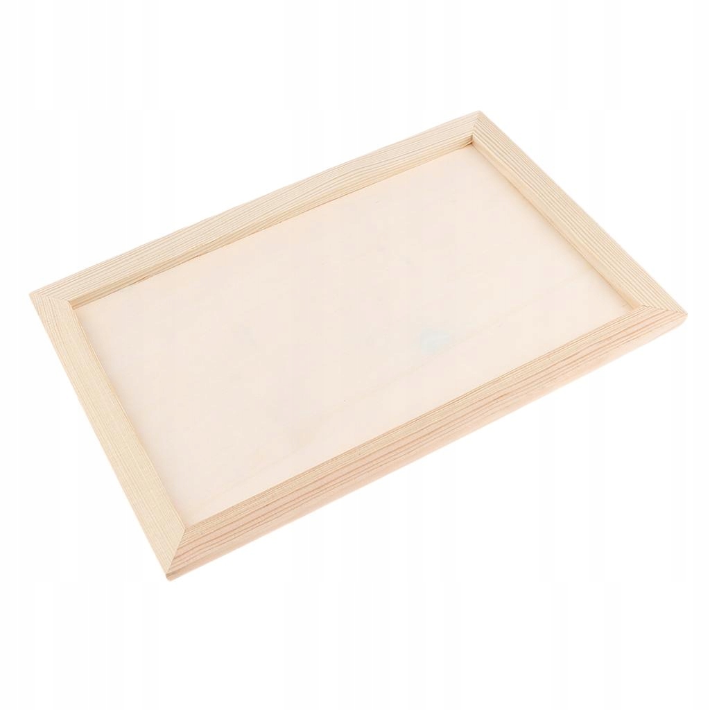 Frames, Paintable, Untreated Wooden Picture Frames for Crafting 30x20cm