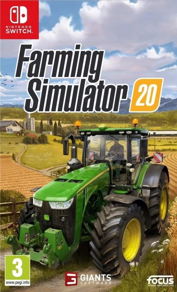 FARMING SIMULATOR 20 SYMULATOR FARMY 2020 SWITCH