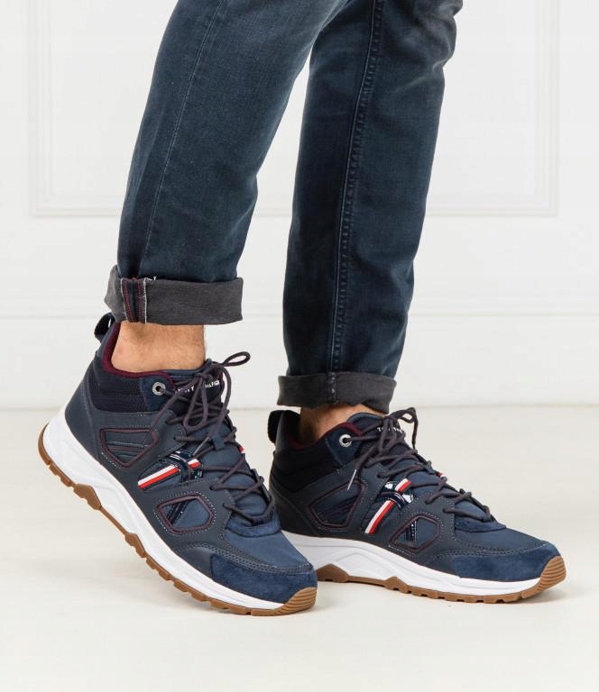 X1C204*TOMMY HILFIGER SNEAKERSY WYSOKIE 43 I00