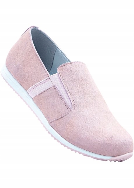 FJ429 BALERINY SLIP ON / ZAMSZ NATURALNY 40 / n-v