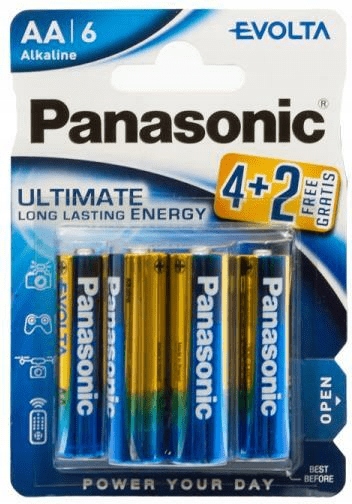 Bateria Panasonic LR6 EVOLTA ultimate long lasting