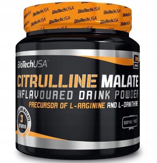 BIOTECH CITRULLINE MALATE 300g CYTRULINA TRENING