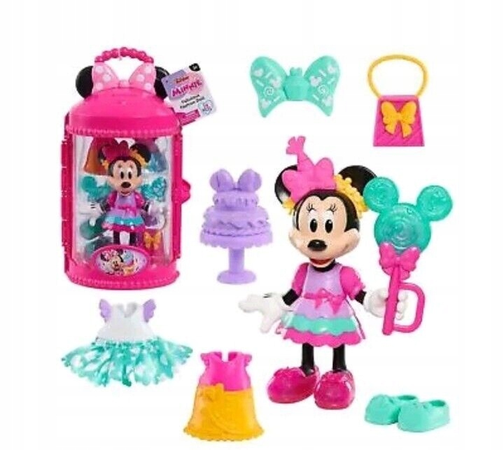 Disney Junior Myszka Minnie figurka fashion różowa