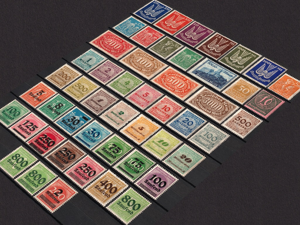 Купить Инфляция в Германии 50 разных марок. Чистый** 1922-23: отзывы, фото, характеристики в интерне-магазине Aredi.ru