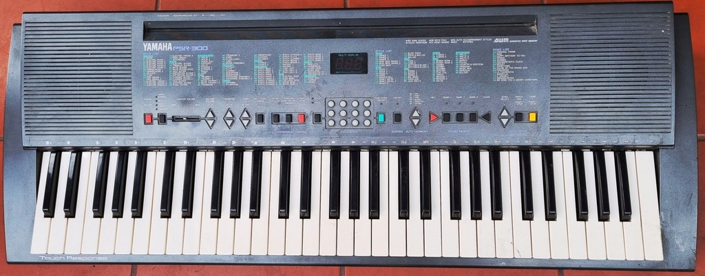 Organy Yamaha PSR300 keyboard uszkodzony