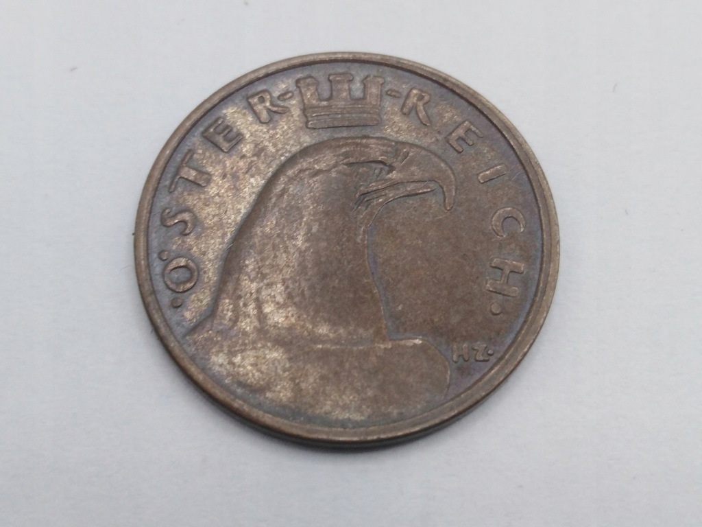Moneta 1 groschen 1929 Austria