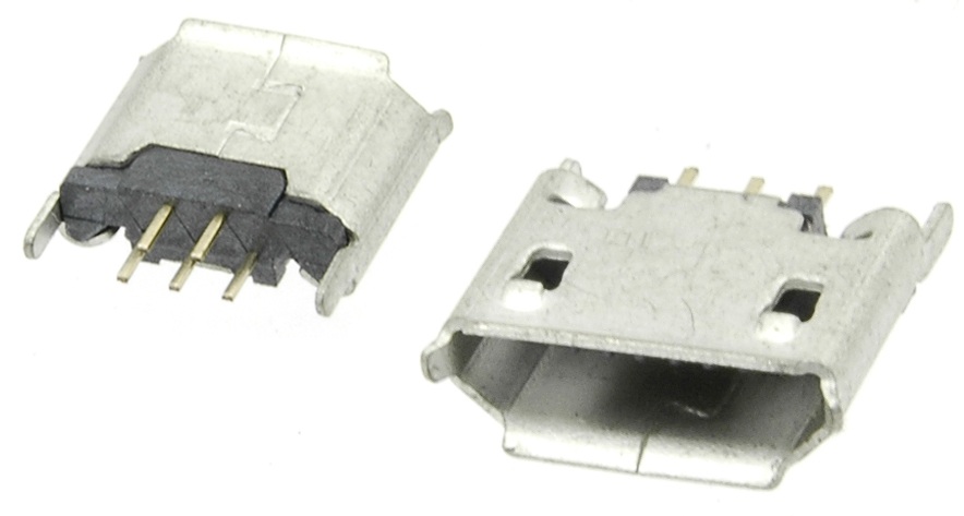 Gniazdo złącze micro mikro USB 180 stopni radio - 7297257810 ...