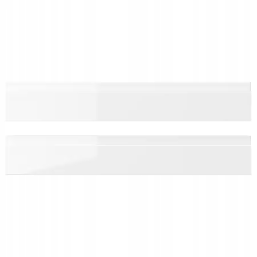 IKEA VOXTORP Front szuflady połysk biały 60x10 cm