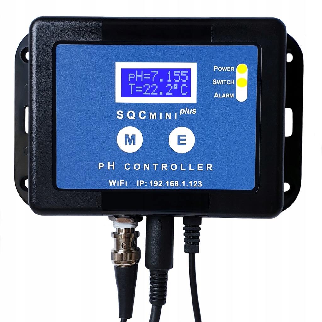 SQCmini plus komputer pH + sonda pH + serwer WWW