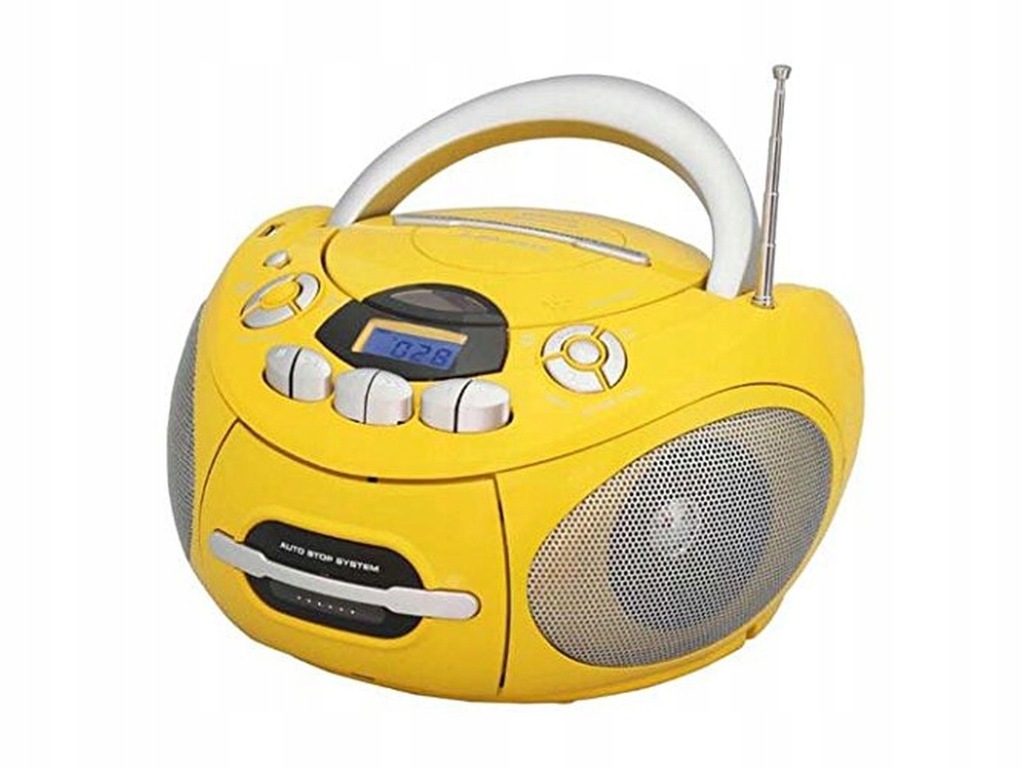 Radioodtwarzacz Majestic 101487_YE CD MP3 Bt Żółty 7955318387