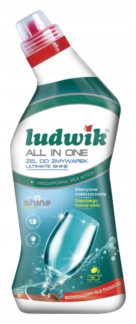 Ludwik Żel do zmywarek All in one 750 ml Inco