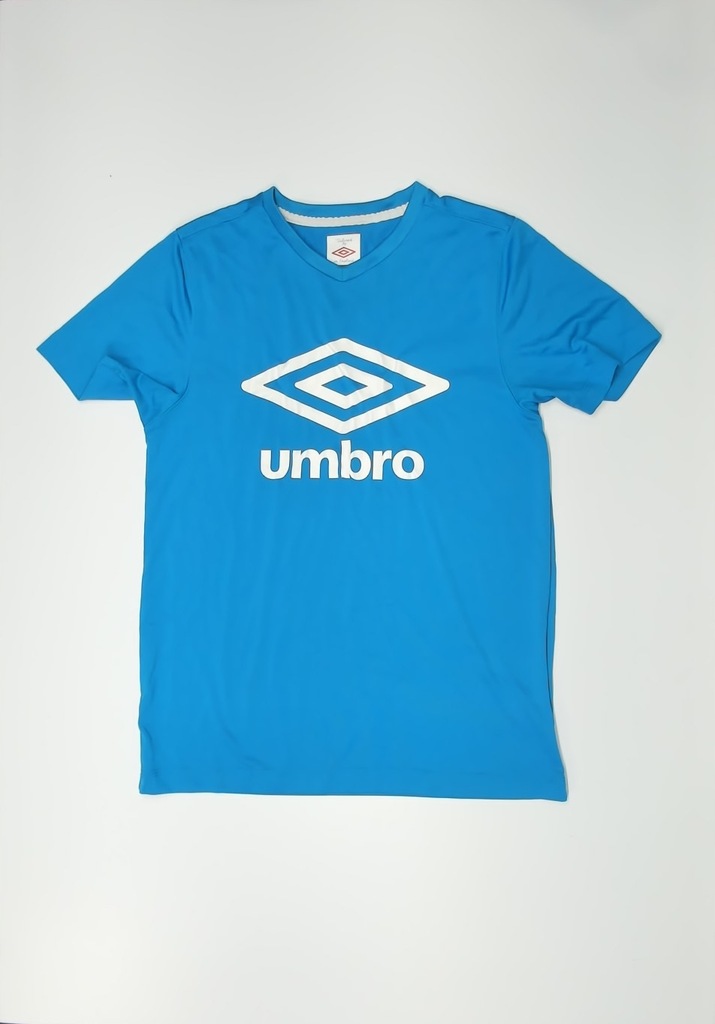 T-SHIRT MĘSKI UMBRO S NIEBIESKI NOWY BEZ METKI