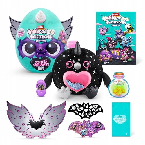 Rainbocorns ZURU Monstercorn Surprise, Raven, by ZURU Surprise Unboxing Sof