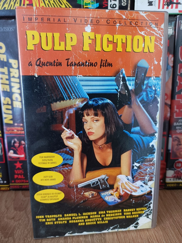Pulp Fiction VHS***Samuel L. Jackson***