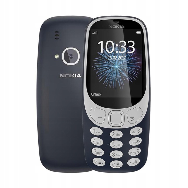 Telefon Nokia 3310 Dual-SIM niebieski