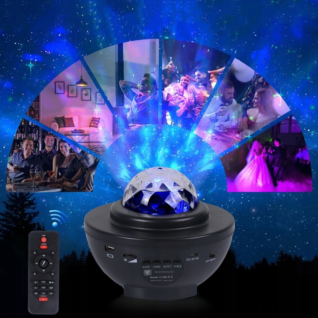 Купить Звездный светодиодный звездный проектор — подарок-ночник: отзывы, фото, характеристики в интерне-магазине Aredi.ru