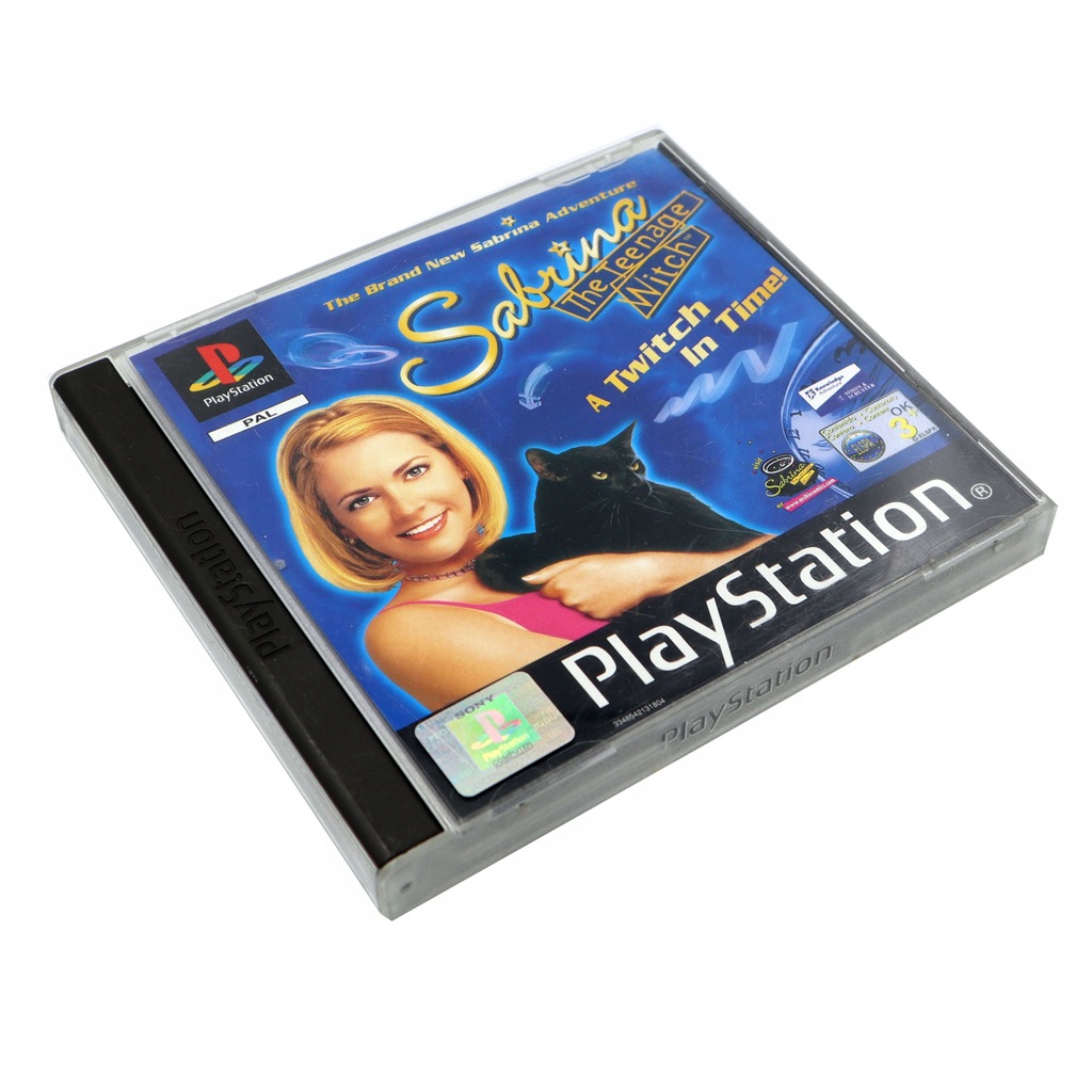 Sabrina the Teenage Witch A Twitch in Time - PlayStation PSX PS1