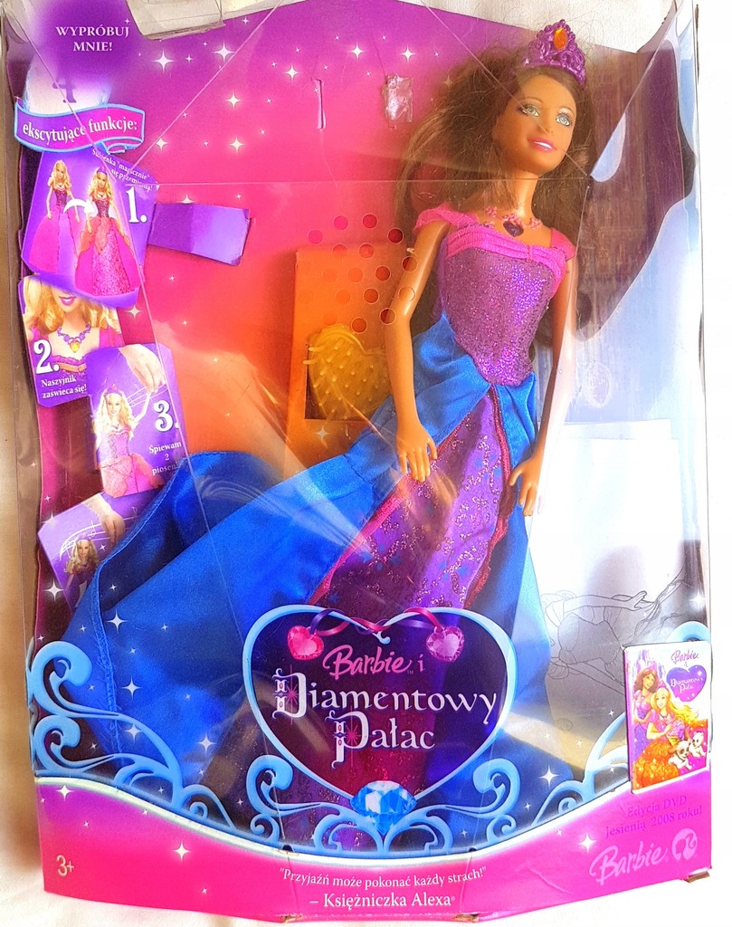 LALKA BARBIE DIAMENTOWY PAŁAC księżniczka ALEXA