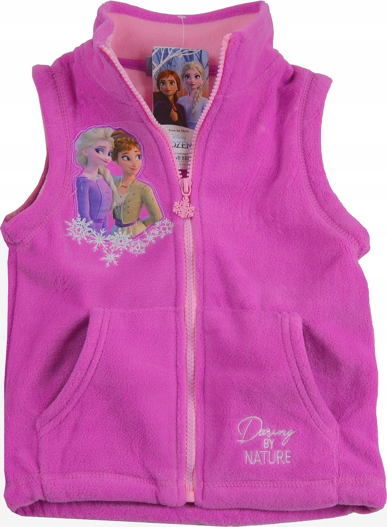 DISNEY Kamizelka POLAROWA FROZEN Kraina Lodu 128cm