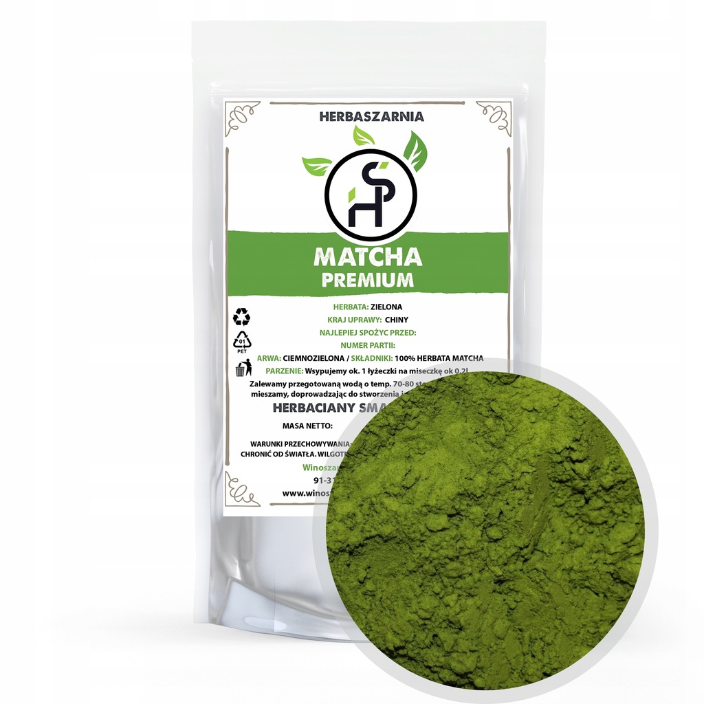 herbata zielona Matcha Premium - 100g