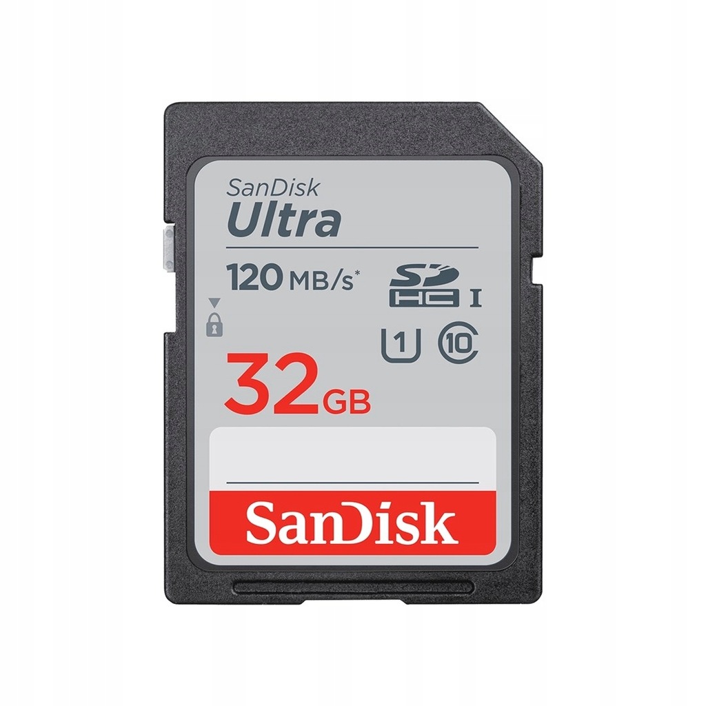 SanDisk Ultra SDHC 32GB 120MB/s Class 10 UHS-I