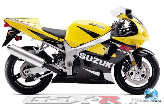 GRAFIKA NA MOTOCYKL SUZUKI GSXR 600 7622316902