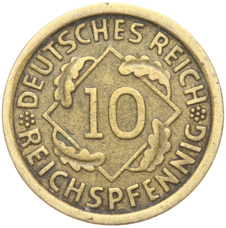 Купить + Германия - Веймар - 10 рейхспфеннигов 1929 г. J: отзывы, фото, характеристики в интерне-магазине Aredi.ru