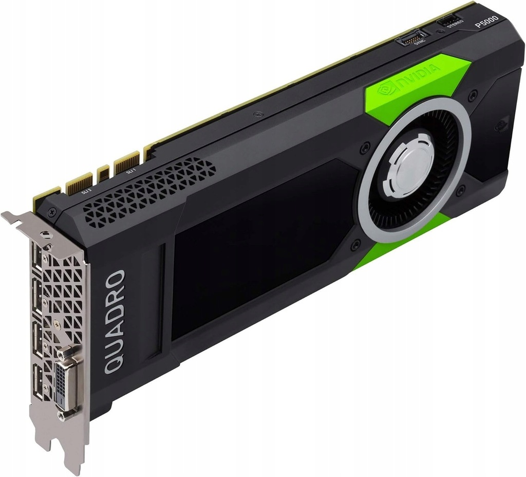 Karta graficzna CAD NVIDIA Quadro P5000 16GB GDDR5X 2560 CUDA 256bit 4x DP