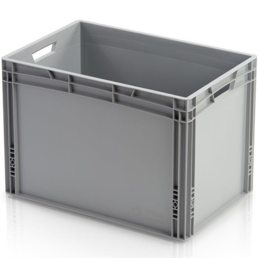 Skrzynka magazynowa transportowa PP 1/4 EUR 600x400x420mm | 3868