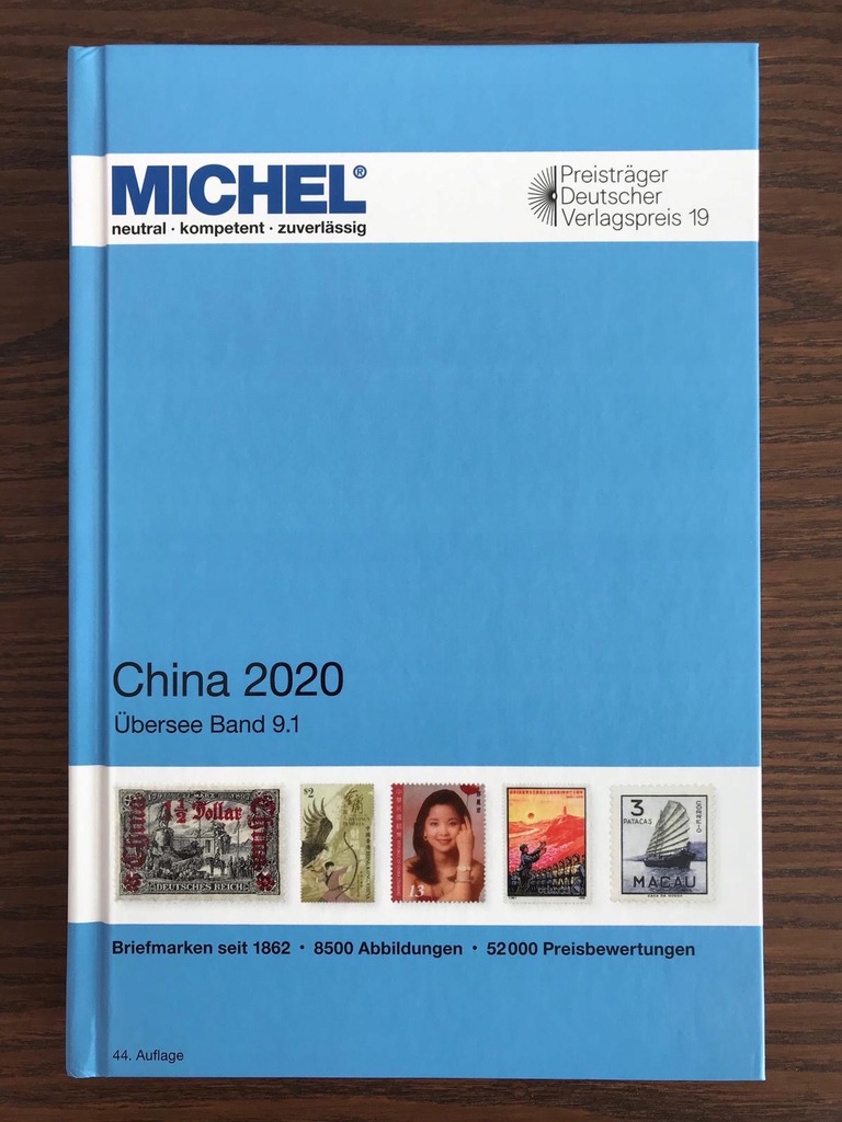 KATALOG MICHEL- CHINY - 9.1, 2020, NOWY