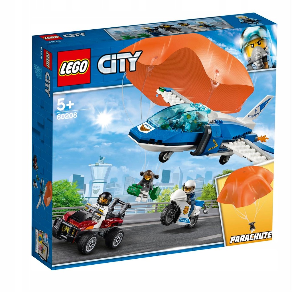 LEGO City | Aresztowanie spadochroniarza