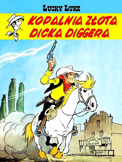 LUCKY LUKE KOPALNIA ZŁOTA DICKA DIGGERA