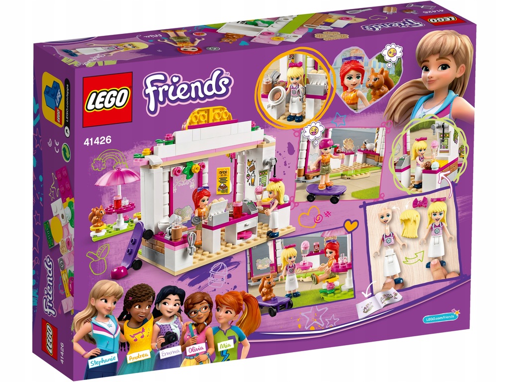 Купить LEGO FRIENDS Парковое кафе 41426: отзывы, фото, характеристики в интерне-магазине Aredi.ru