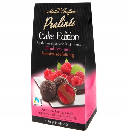 Pralinen Cake Edition Maliny z Brownie 148 g