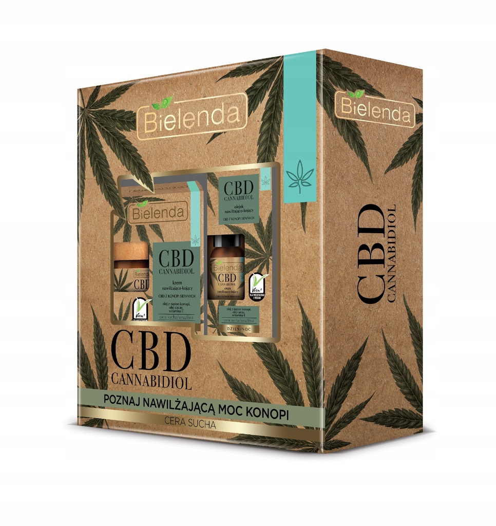 Bielenda Zestaw prezentowy CBD Cannabidiol (krem 5