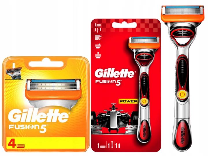 ZESTAW DO GOLENIA GILLETTE FUSION POWER 5 F1