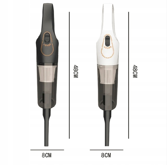 Ręczny bezprzewodowy odkurzacz do samochodu SWEEP S9A 120W BIAŁY
