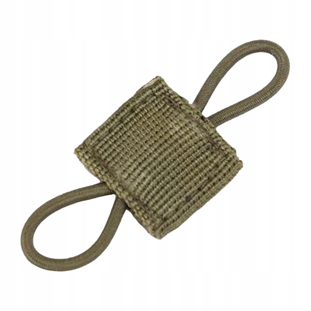 Elastic Ribbon Buckle Multifunctional Webbing Retainer Elastic Green