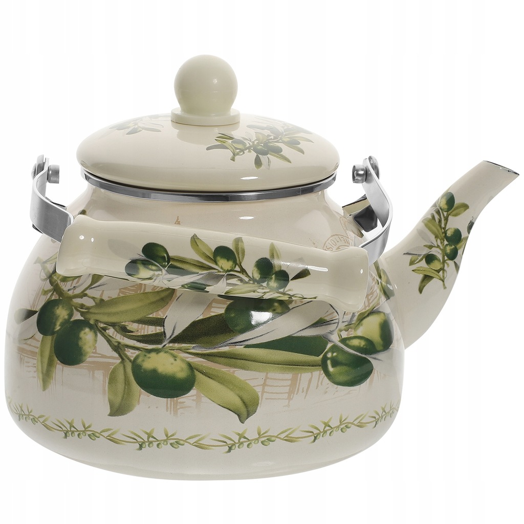 Enamel Kettle Flower Tea Pot Floral Loose 14245264130 oficjalne