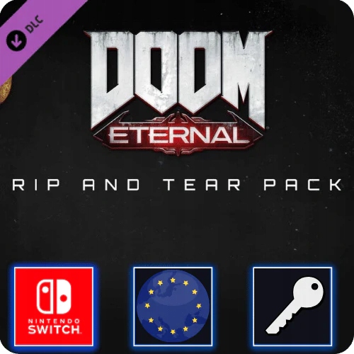 DOOM Eternal - Rip and Tear Pack DLC (Nintendo Switch) eShop Klucz Europe