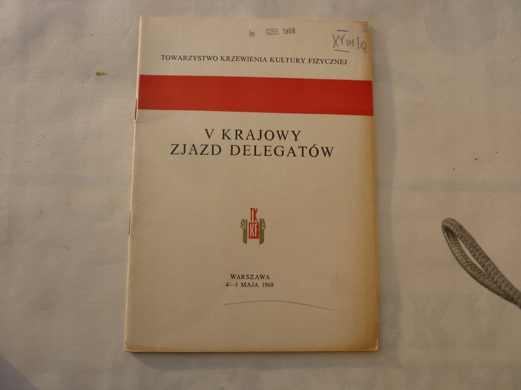 V KRAJOWY ZJAZD DELEGATÓW TKKF 1968