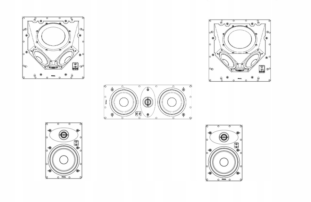 Kino domowe FOCAL 100ICLCR5/100IW5LCR/100IW6-od GI