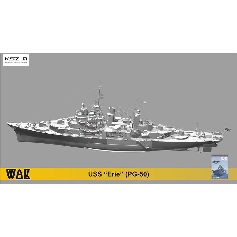 Купить WAK 2-3/14 Американская канонерская лодка USS Erie 1:200: отзывы, фото, характеристики в интерне-магазине Aredi.ru