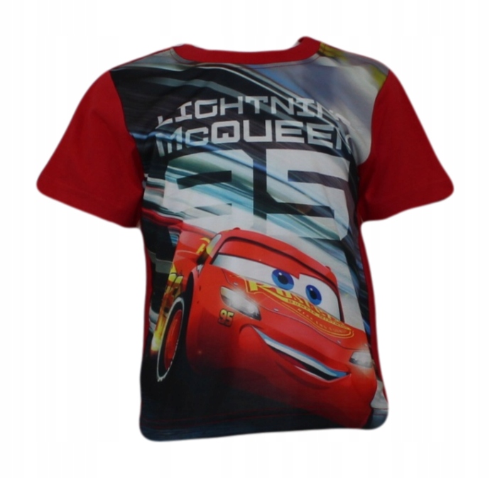 T-shirt krótki rękaw 116 cm Auta Cars 6 lat