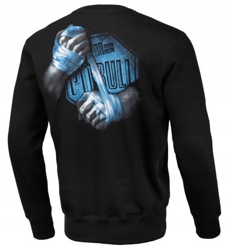 BLUZA PIT BULL VALE TUDO CREWNECK BLACK L