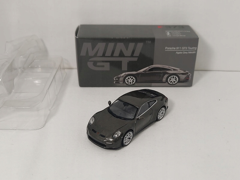 Mini GT 1:64 Porsche 911 (992) GT3 Touring LHD gre - 13355970834