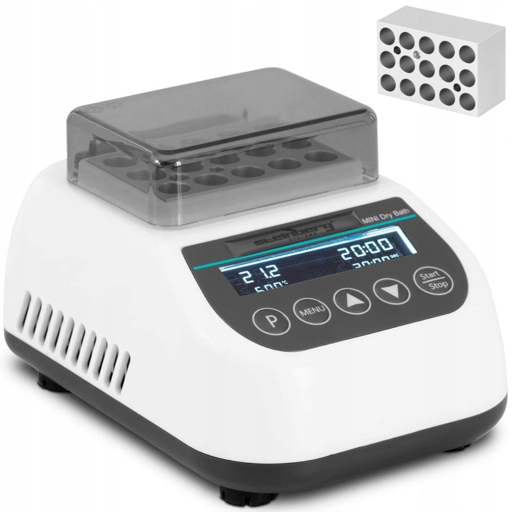 ŁAŹNIA LABORATORYJNA SUCHA Z FUNKCJĄ CHŁODZENIA I PROGRAMOWANIA 15-100 C LE