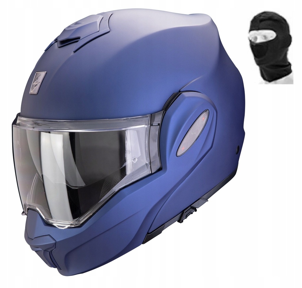 SCORPION KASK EXO-TECH EVO PRO MAT METAL BLUE L