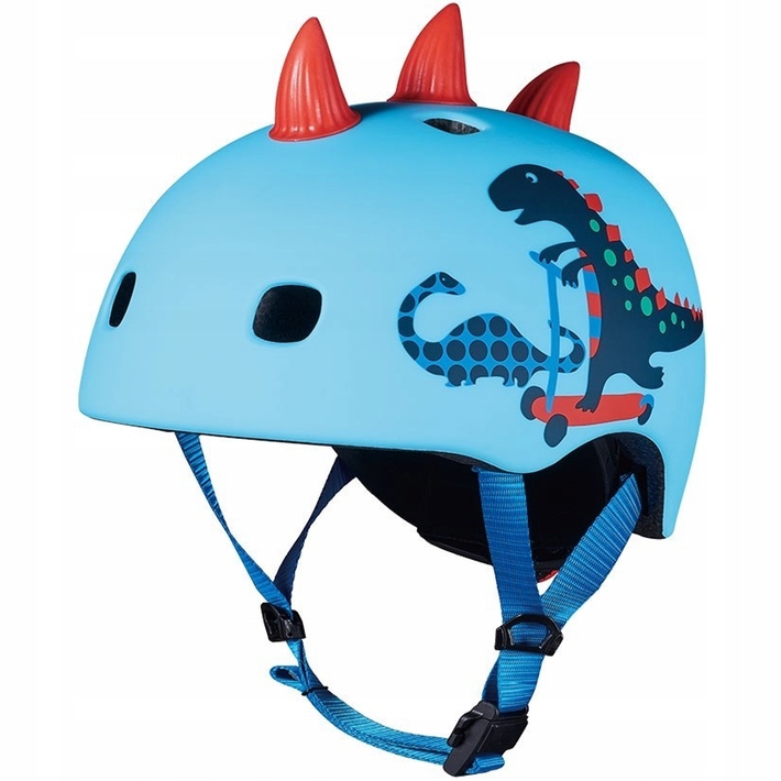 KASK MICRO DZIECIĘCY DINOZAUR 3D S (48-53 cm)