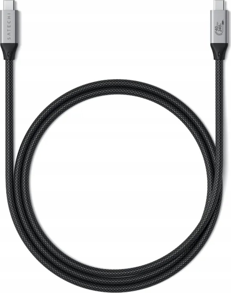Kabel USB Satechi USB-C - USB-C 1.2 m Czarny (STH127)